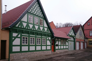  Das fertig gestellte Fachwerkhaus nach XX monatiger Bauzeit  