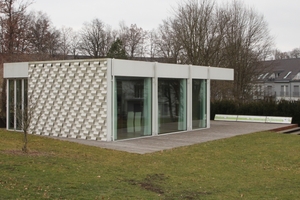  Steht heute in Bad Aibling: das Solar Decathlon Haus, mit dem die Studierenden der Hochschule Rosenheim beim Solar Decathlon Europe 2010 in Madrid den zweiten Platz belegten 