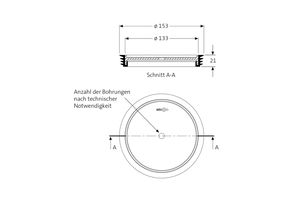  Drosseleffekt: Das neue Drosselmodul „SitaMore Retention“, integriert in den Gullytopf, begrenzt den Zu- und Abfluss. Es sorgt so für Regenrückhalt auf dem Dach, beziehungsweise verzögerte Wasserabgabe in die Rohrleitungssysteme Foto: Sita 