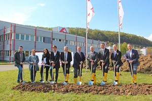  Spatenstich für das neue Roto-Entwicklungszentrum in Bad Mergentheim 