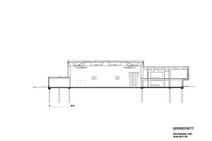  Querschnitt, Maßstab .... Quelle: XX Architekten 