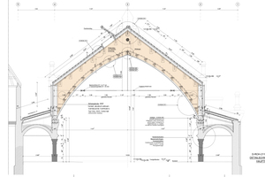  Detailschnitt AA - Hauptbinder Quelle: Architekten Markovic Ronai Voss 