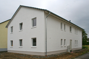  Im fertigen Zustand: Das Haus dient dem sozialen Wohnungsbau in Paderborn 