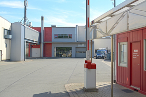  Die Condomi-Fabrik in Erfurt, deren Dach saniert wurde 