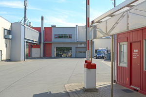  Die Condomi-Fabrik in Erfurt, deren Dach saniert wurde 