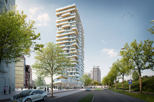   Das Hochhaus „Haut“ soll nahezu ein energetischer Selbstversorger werden 