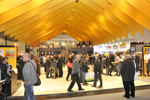  Dachdecker und Zimmerer sollten sich die Halle A3 auf der BAU vormerken, dort geht es um alle Produkte rund ums Dach⇥Fotos(3): Messe München 