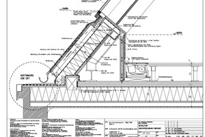  Detail Dachverglasung Fußpunkt, Maßstabe 1:5 Quelle: Axthelm Rolvien Architekten 