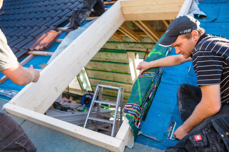 Der Ausstieg zum Balkon - Bauhandwerk