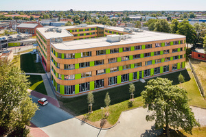  Das pbr Planungsbüro Rohling AG plante das Verwaltungsgebäude der Stadtwerke Lübeck aus Holz Foto: Ulrich Hoppe 