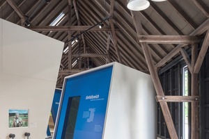  Die Zimmerei Struthmann aus Wingerode hat die alte Remise zum Ausstellungs- und Verkaufsraum umgebaut. Die Remise kam in die engere Auswahl für den Holzbaupreis Niedersachsen 