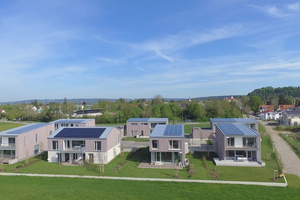  In Leutkirch wird die Siedlung „Marienhof“ mit Baufritz als Lösungsgeber für die Häuser in einer Bauherrengemeinschaft aufgebaut 