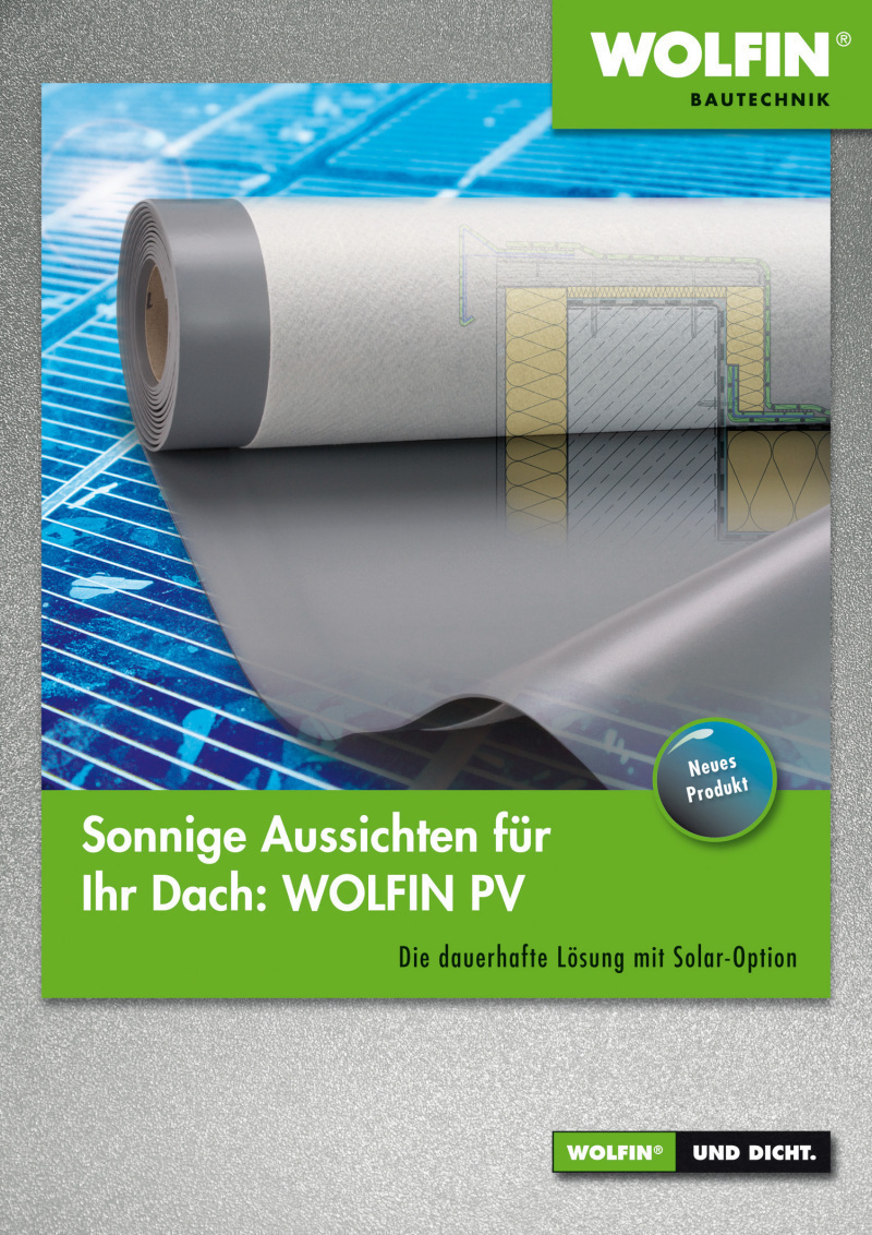 Die richtige Dachbahn für PV - Bauhandwerk