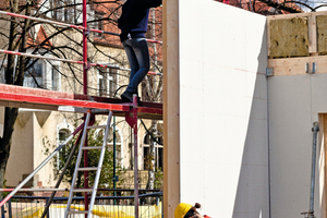  Montage eines Wandelementes 