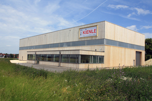  Natürlich mit Holzfassade: Das neue Firmengebäude von Kienle Holz & Ausbau in Neresheim-Elchingen Foto: Kienle Holz & Ausbau  