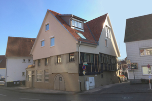  Das neue Dach des Hauses in Weinstadt-Schnait mit neuen Gauben, Dachfenstern und einem stabilen neuen Dachstuhl Foto: Samuel Herbrich  