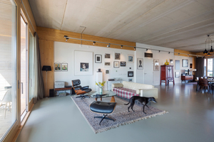  Die Lofts im Patch 22 sind individuell und großzügig gestaltet. Das Ständerwerk ist sichtbar Foto: Luuk Kramer 