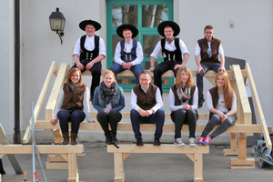  Der Holzhaushersteller Baufritz bietet Praktika, Betriebserkundungen und 
beteiligt sich an 
Ausbildungsmessen  