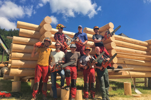  Blockhauskurs bei Roland Mayer in Reichenau an der Rax 