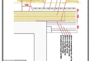  Detail Wandaufbau mit Eternit-Verschalung, Maßstab 1:10⇥Quelle: Kasper &amp; Neininger  