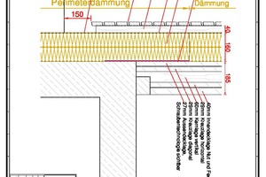  Detail Wandaufbau mit Eternit-Verschalung, Maßstab 1:10
  