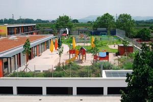  Sport und Spiel auf dem Dach – Kindertagesstätte in StuttgartFotos: Optigrün 