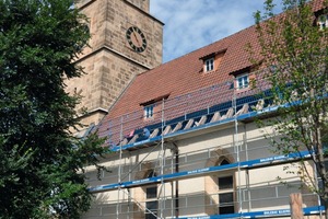  Der Dachstuhl der Martinskirche in Filderstadt-Sielmingen musste saniert werden 