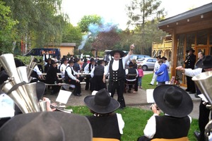  Auftritt der Musiker beim Gesellentreffen in Blankenburg 