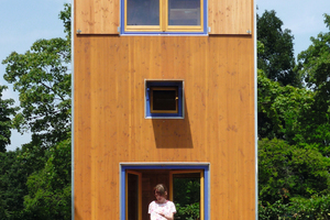  Mobiles Minihaus, auf drei Stockwerken bewohnbar: die HomeBox1Fotos: Architekturbüro Slawik 