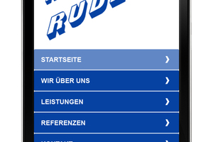  Mobile Website von Dachdecker Nils Rudelt  