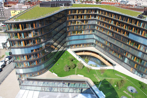  Die neue Konzernzentrale der Bankengruppe Erste Group in Wien 