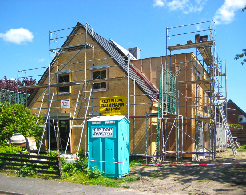 Kernsaniertes Fertighaus Bauhandwerk