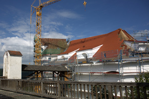  Baustellenansicht von Süden, Stand, September 2017 Foto: Rüdiger Sinn 