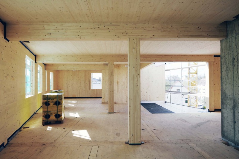 Fünfgeschosser aus Holz - bauhandwerk