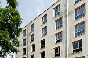  Fassade Apartmentgebäude für Studenten in Berlin 