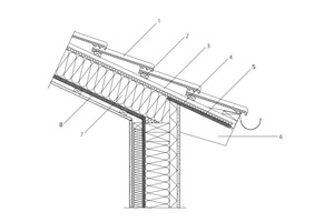  Dachüberstand mit OSB als Traufschalung  Foto: Norboard 