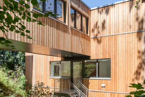  Anbau der Dengler-Klinik in Baden-Baden aus HolzFoto: Daniel Vieser   