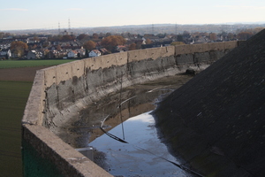  Die Abdichtung musste dringend erneuert werden, um das Wasser in den Türmen vor Witterungseinflüssen zu schützen 