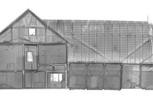  Punktwolken von 3D-Laserscannern müssen am Computer aufwendig aufbereitet werden Grafik: Laser Scanning Architecture 