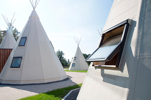  Tipis im Ikuna Naturresort im oberösterreichischen Natternbach 