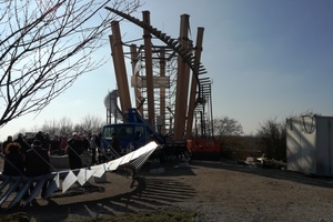  Wie Efeu winden sich die Treppenstufen an diesem Bauteil nach oben, es ist das dritte von vier Segmenten Foto: Rüdiger Sinn 