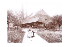  Bild des Fusenhofs im Schwarzwald von 1924 