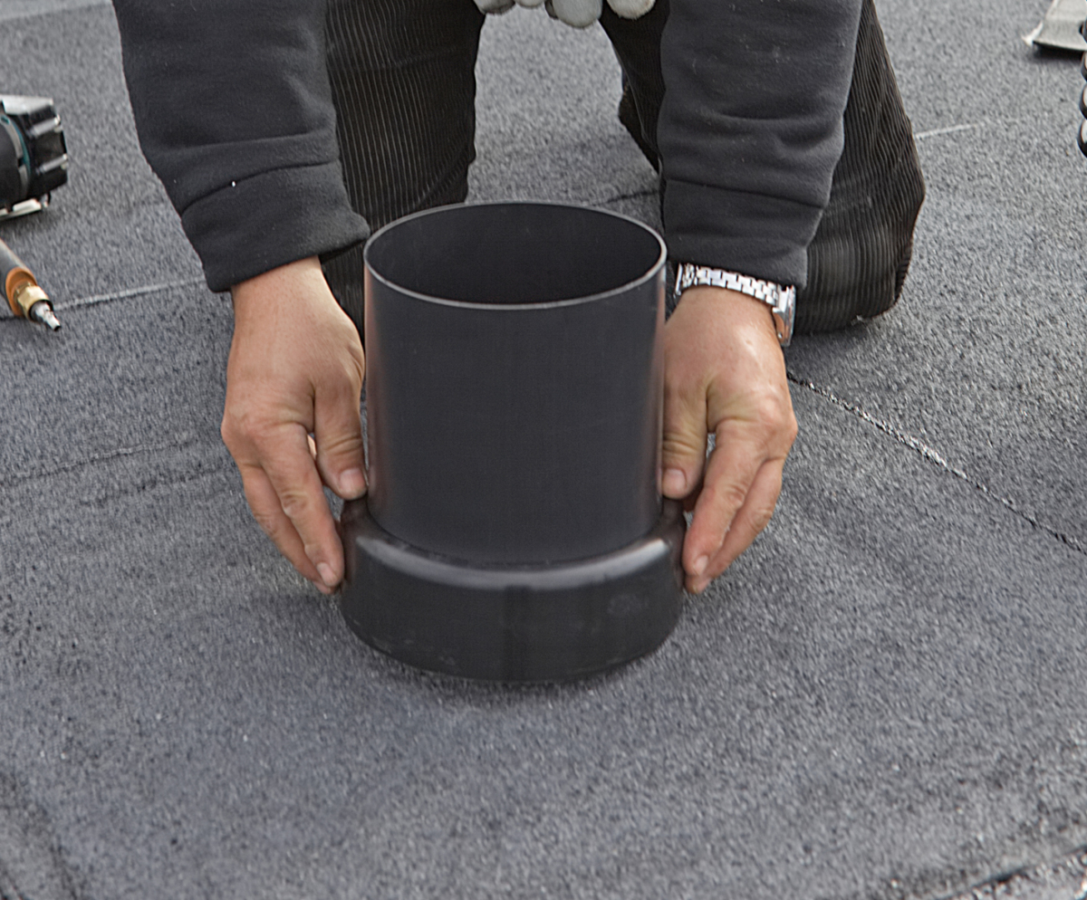 Lufter Einbauen Im Flachdach Dach Holzbau