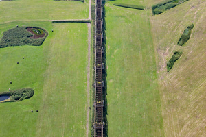  Beeindruckendes Industriedenkmal von der Luft aus gesehen. Foto: Dr. Arne Körtzinger 