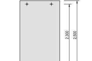  Beispielhaftes Befestigungsschema für Wellplatten Profil 6¾  Zeichnung: Creaton AG 