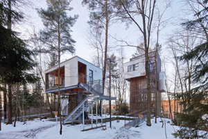  Baumhaus Lodge Turmhaus und Haus am Fundament 