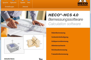  Heco HCS 4.0 Bemessungssoftware  