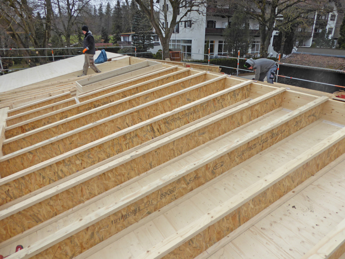 Ein Haus Auf 30 Stutzen Dach Holzbau