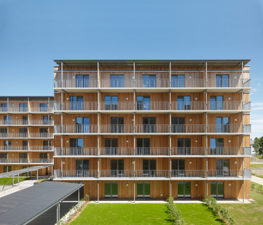 Mehrgeschosser Sozialer Wohnungsbau Hummelkaserne Graz