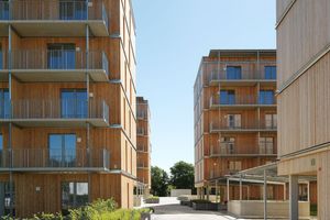  Mehrgeschossiger Holzbau Hummelkaserne Graz 